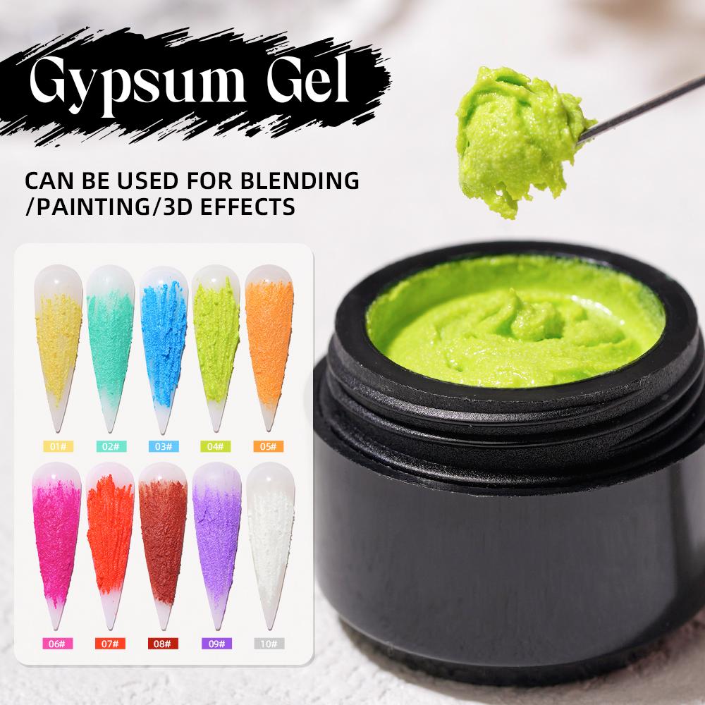 RISYAL Nail Art Colored Resin Plaster Modeling Gell（RL2425）