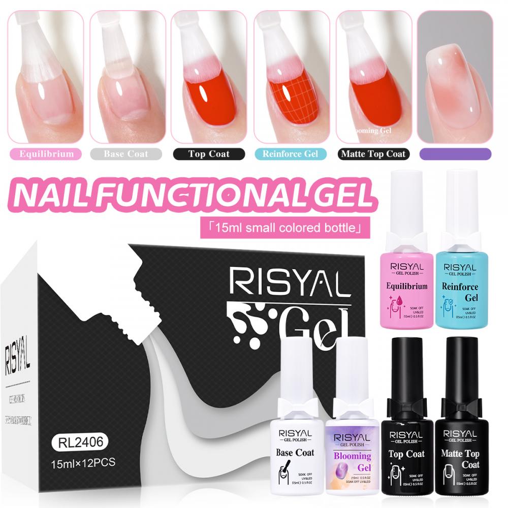 RISYAL 15ml Functional Gel Set (6 Pcs -RL2406)